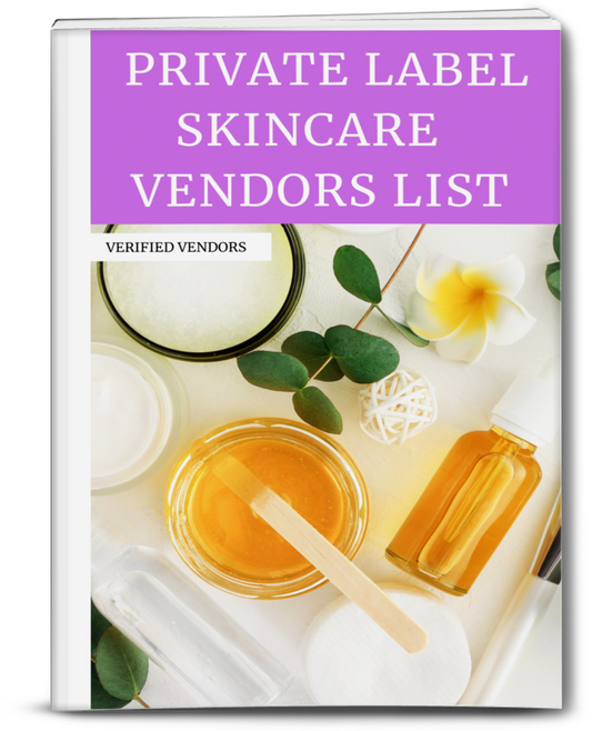Private Lable Skincare Vendors
