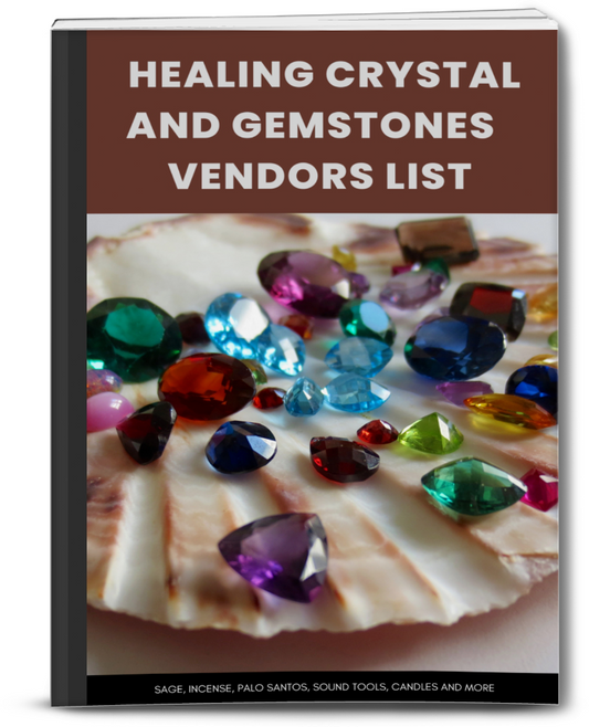 Healing Crystal, Gemstones & More Vendors List